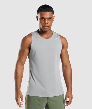 Pánské Tílko Gymshark Arrival Šedé | CZ 2292ZUT